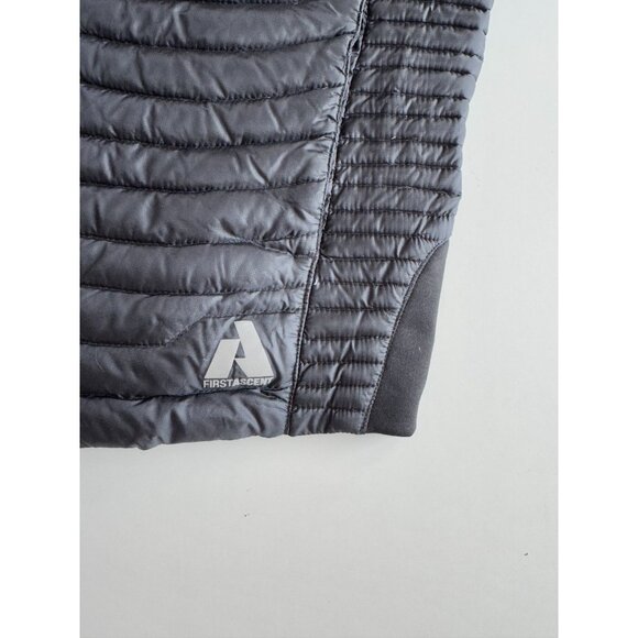 EDDIE BAUER First Ascent Microtherm Black Down Filled Puffer Jacket Coat, Size S - Picture 11 of 15